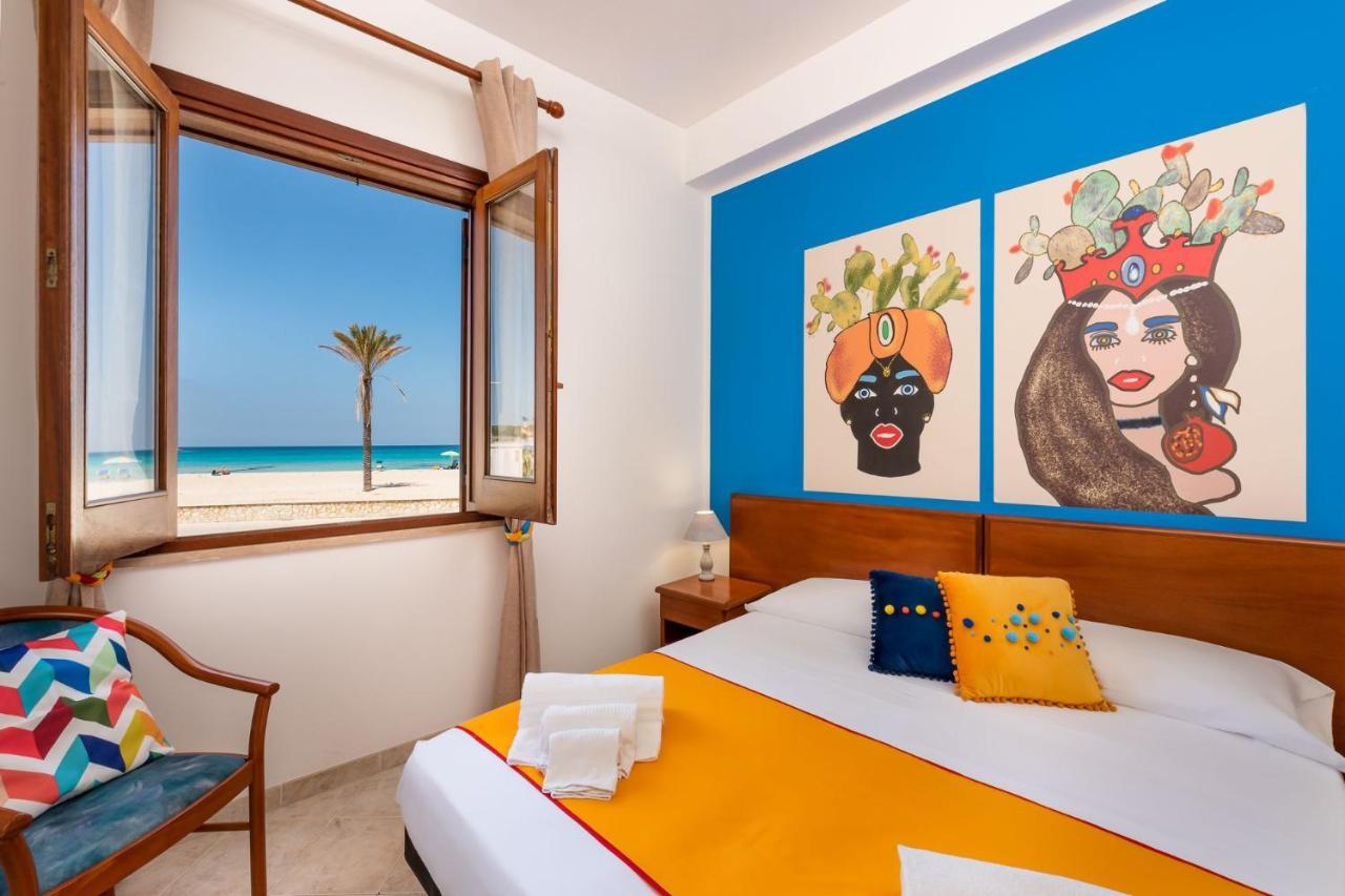 I Tre Golfi Beach Apartments سان فيتو لو كابو المظهر الخارجي الصورة