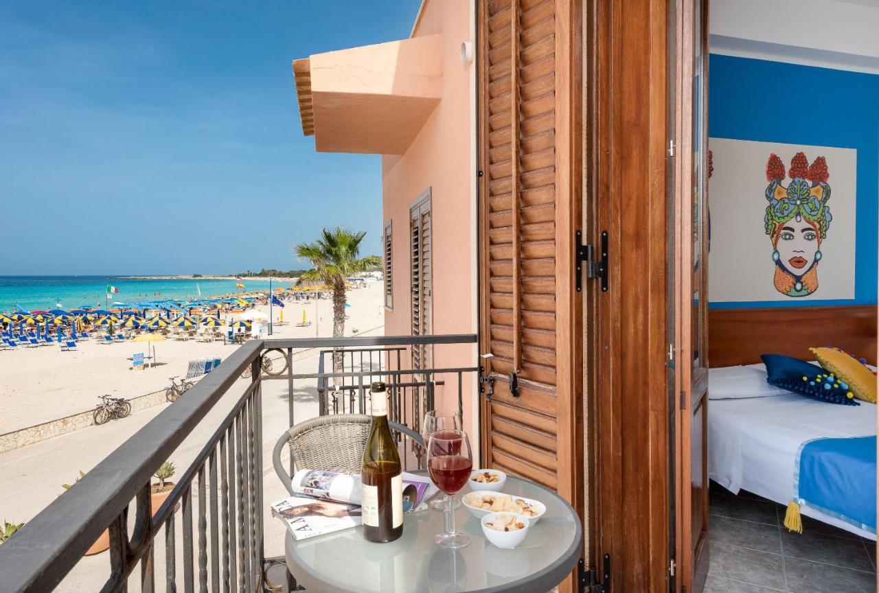 I Tre Golfi Beach Apartments سان فيتو لو كابو المظهر الخارجي الصورة